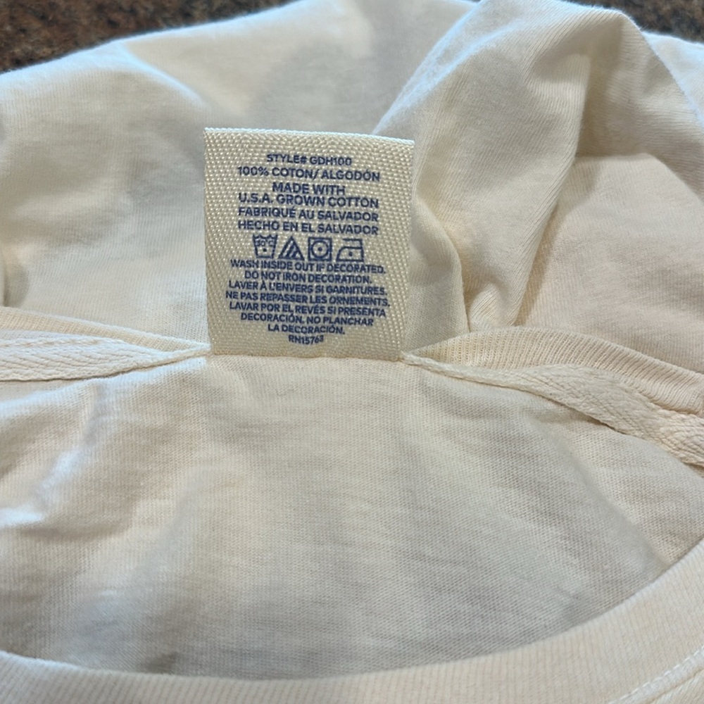Comfort Wash Your Favorite Boy Band NSYNC Graphic Tee Ivory Size Large - Picture 9 of 11